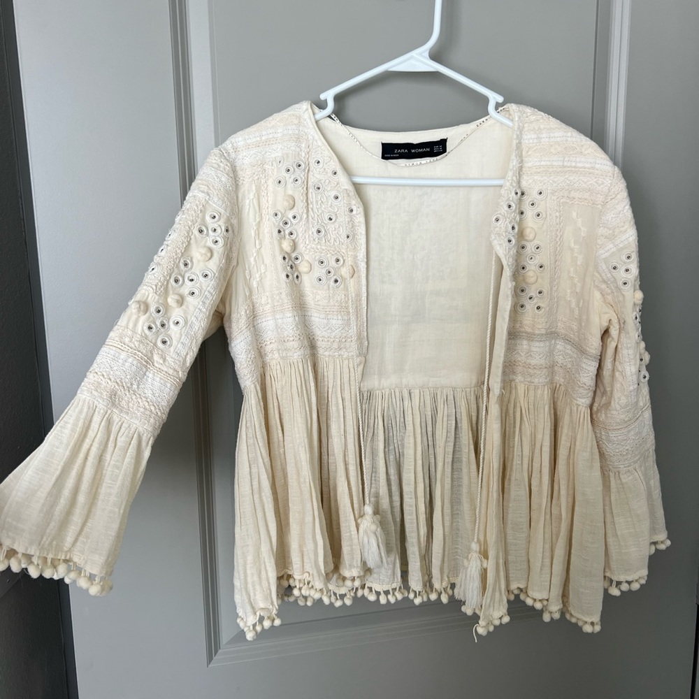 Zara Creme Sweater